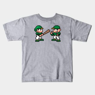 8-Bit Baseball Team - Oakland Kids T-Shirt